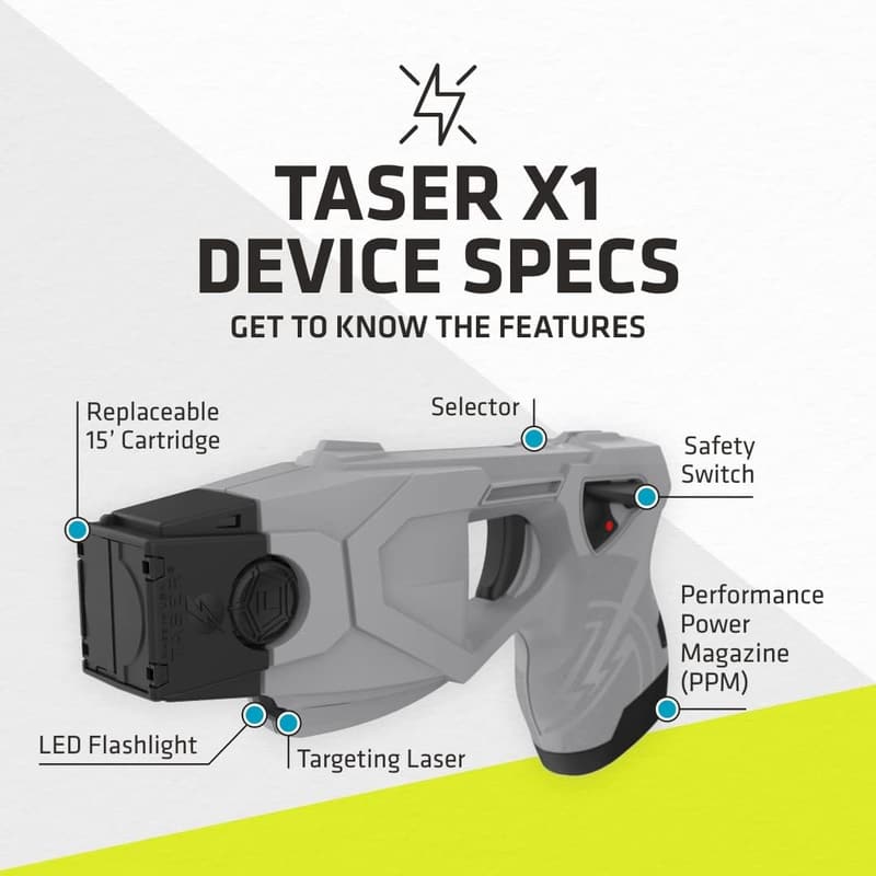 Personal Defense Kit - TASER X1 Single Shot Device