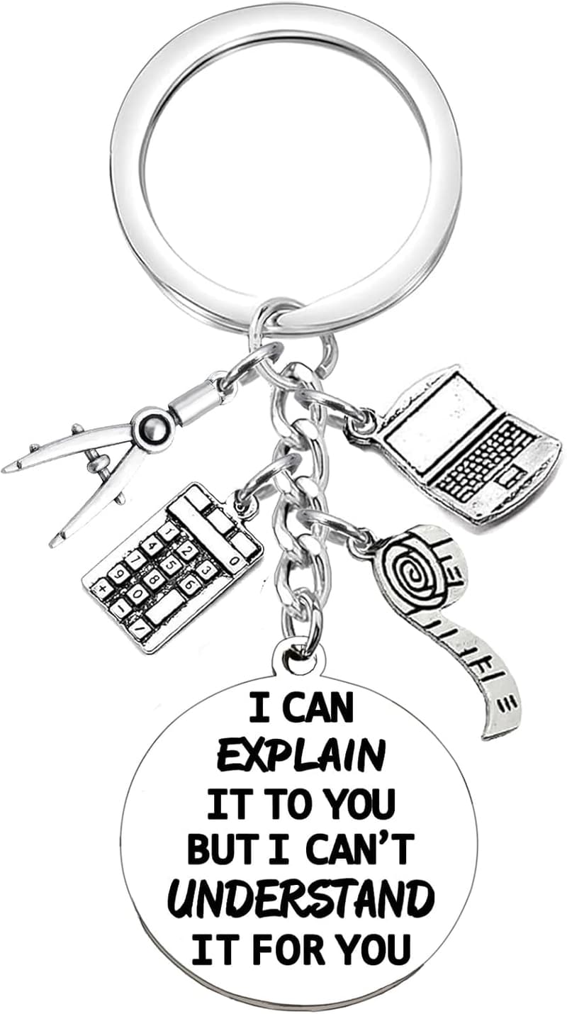 Engineering Graduation Keychain Gift for Mechanical Students
