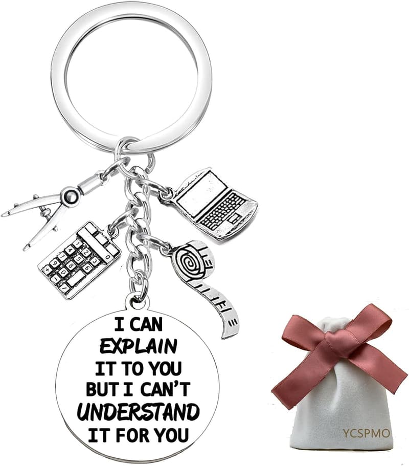 Engineering Graduation Keychain Gift for Mechanical Students