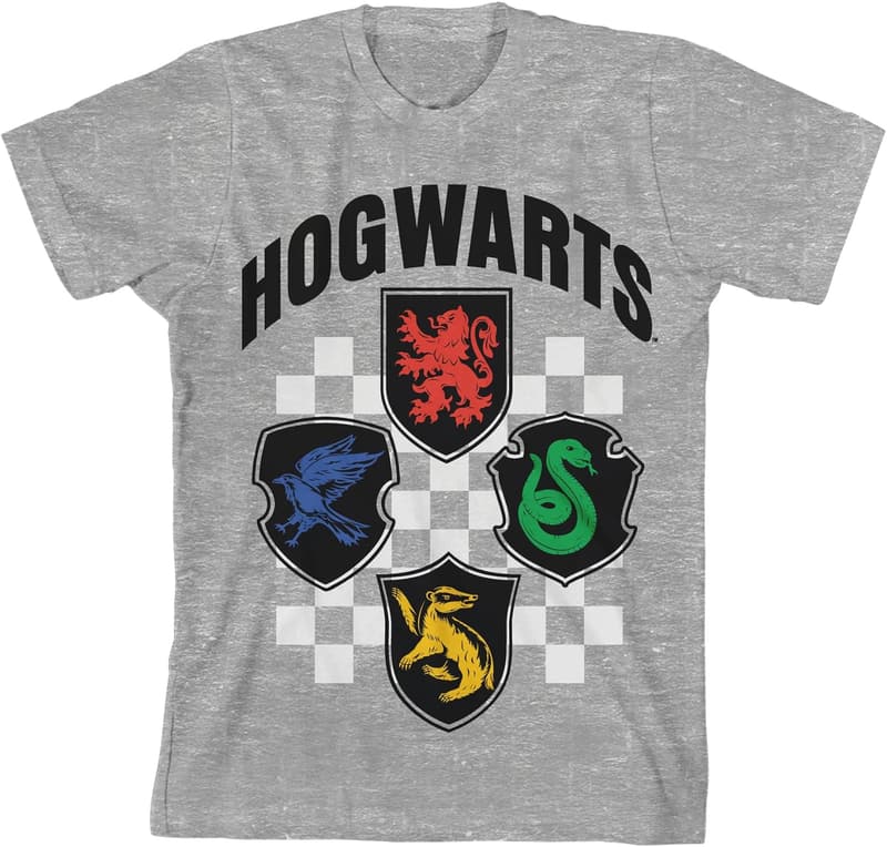 Harry Potter House Mascots Boys' Short Sleeve Shirt & Shorts Set