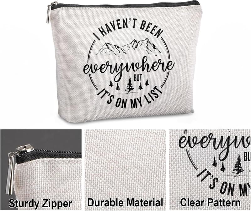 Mother's Day Scented Candle & Makeup Bag Set for Women