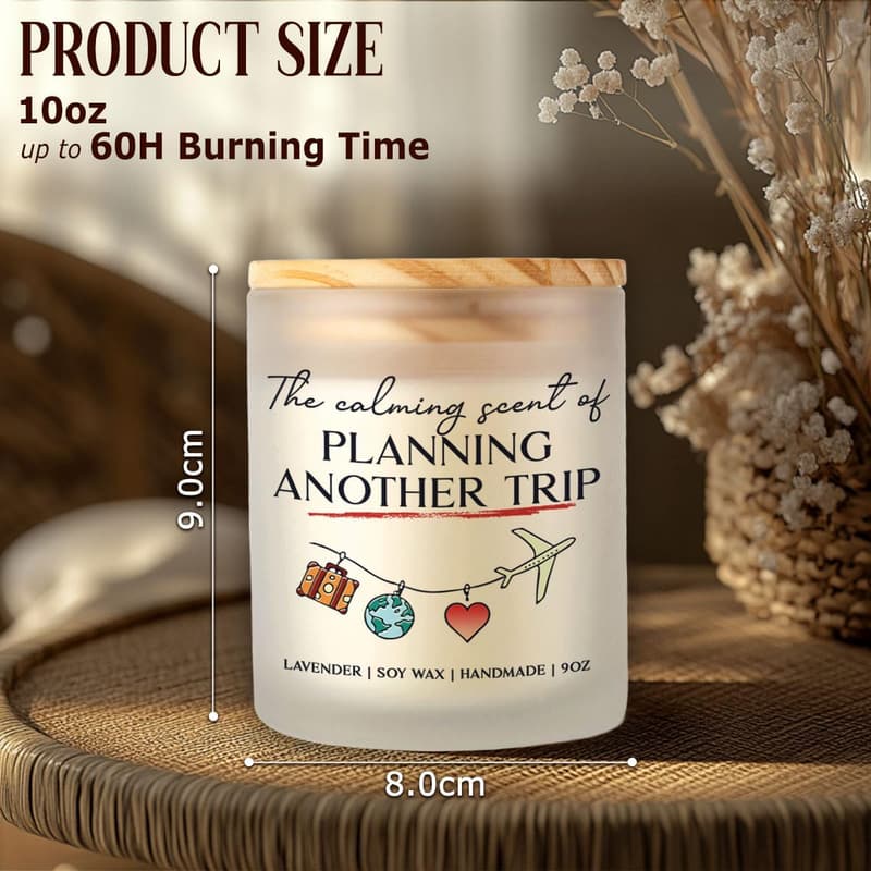 Creative Travel Candle for Women Travelers