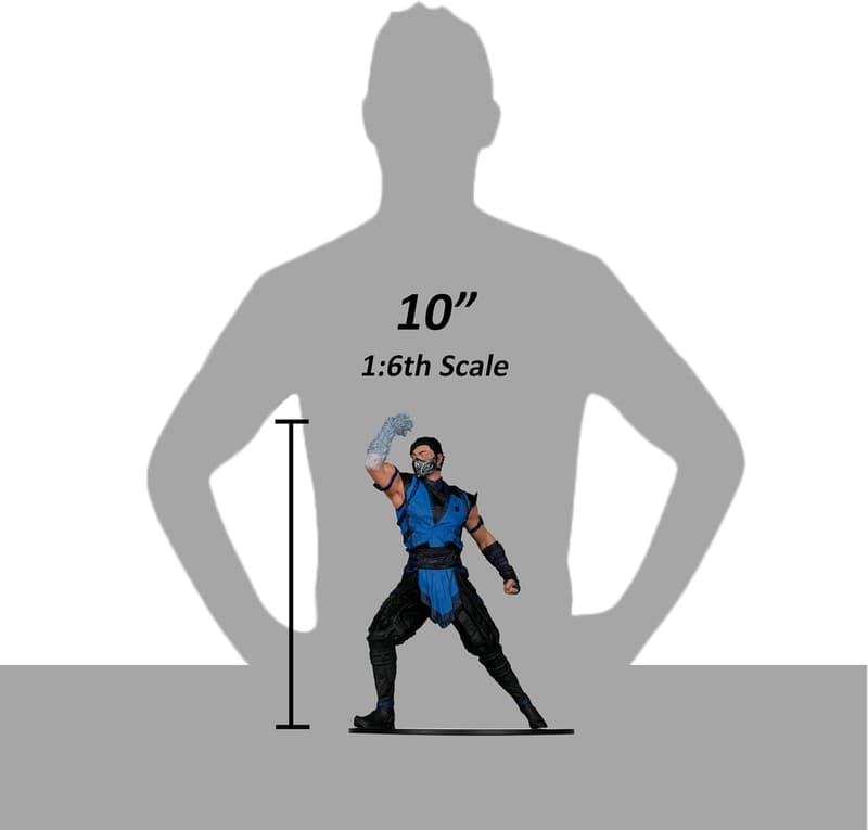 Mortal Kombat Sub-Zero 1:6 Scale Posed Figure