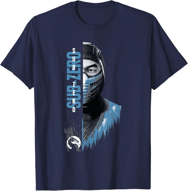 Sub-Zero Split Face Portrait T-Shirt