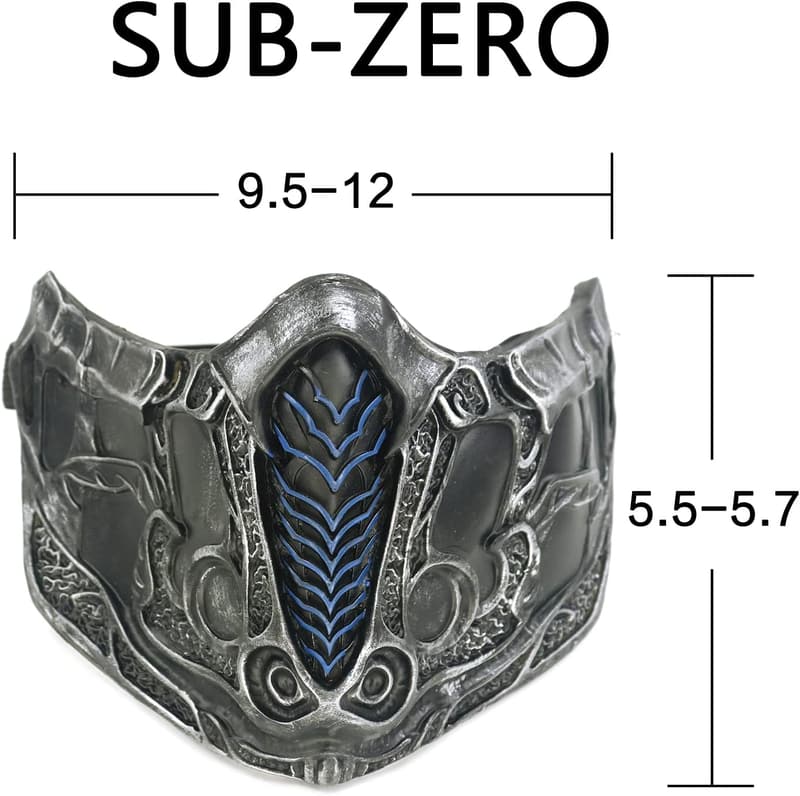 Mortal Kombat Scorpion & Sub-Zero Masks for Halloween Cosplay