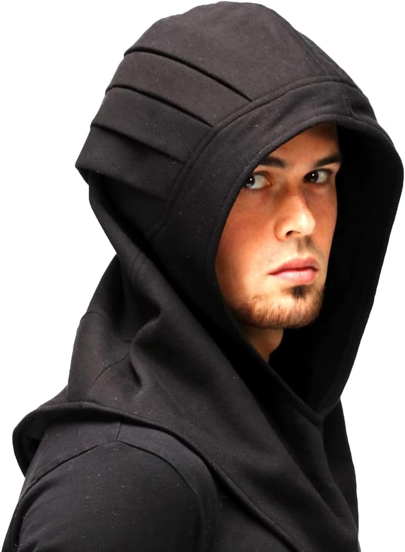 Ninja Combat Hoodie Mask Costume for Cosplay
