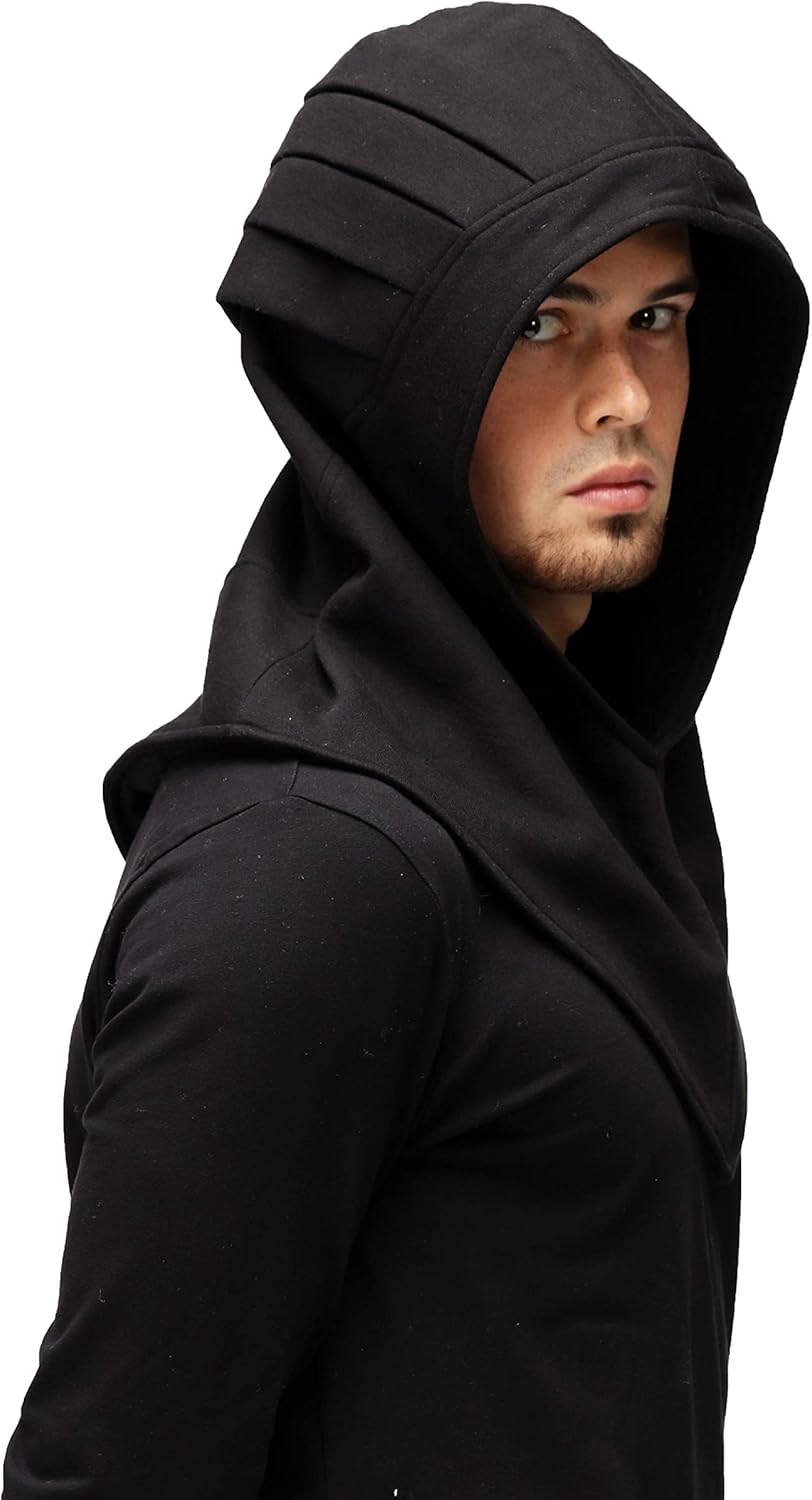 Ninja Combat Hoodie Mask Costume for Cosplay