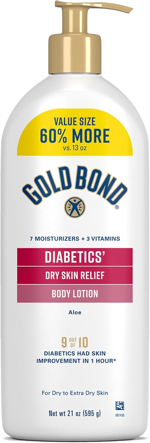 Gold Bond Diabetics' Dry Skin Relief Lotion, 21 oz.