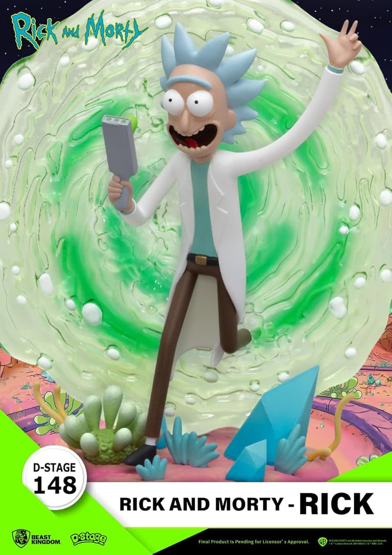 Rick & Morty DS-148 D-Stage Statue by Beast Kingdom