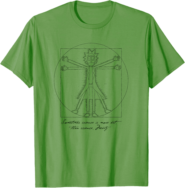 Rick and Morty More Art than Science T-Shirt