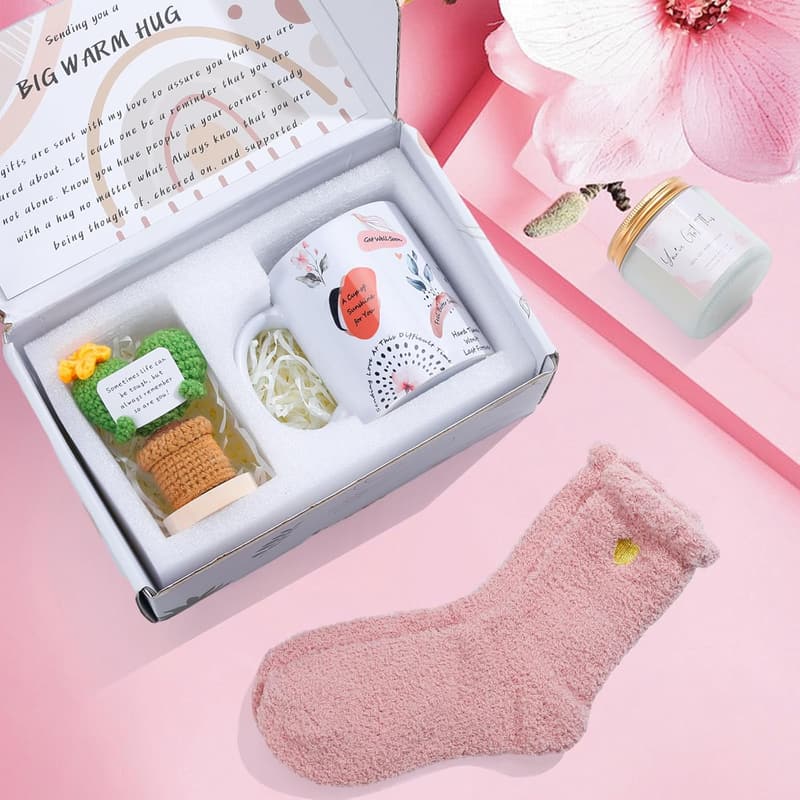 Get Well Soon Gift Basket for Women - Thoughtful Recovery Package