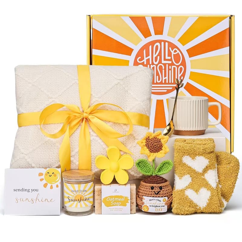 Get Well Soon Care Package for Women - Inspirational Sympathy Gift