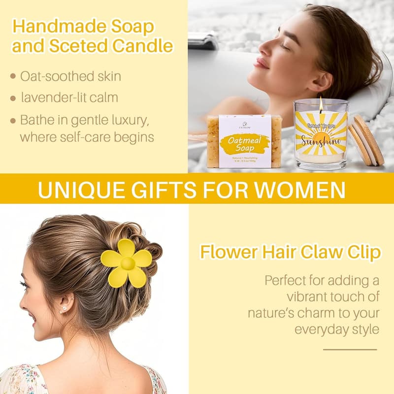Get Well Soon Care Package for Women - Inspirational Sympathy Gift