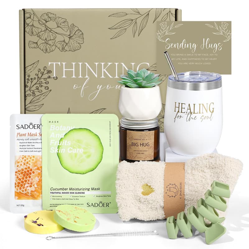 Get Well Soon Care Package for Women - Sympathy Gift Basket