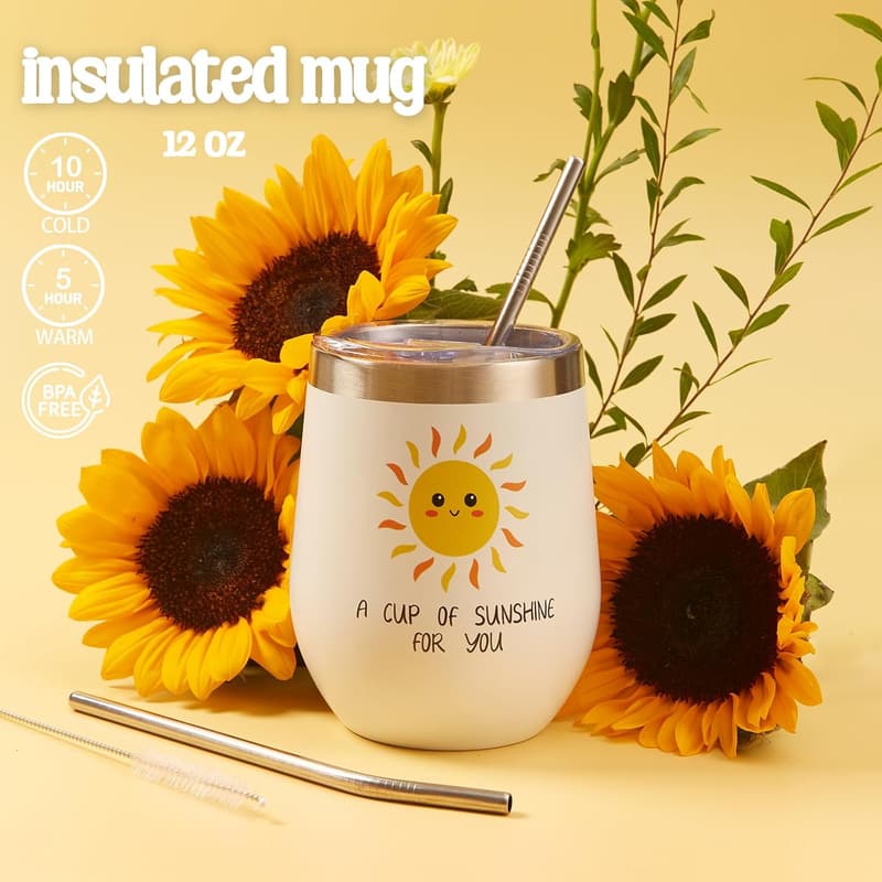 Get Well Soon Sunflower Care Package for Women
