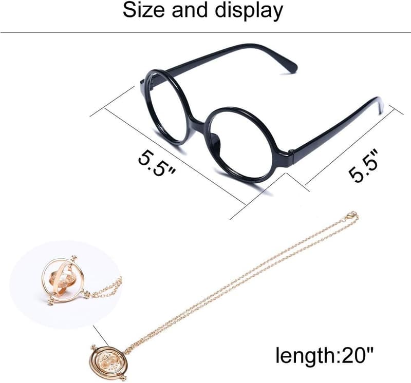 Birthday Party Magic Wand, Eyeglass Frame & Scarf Set