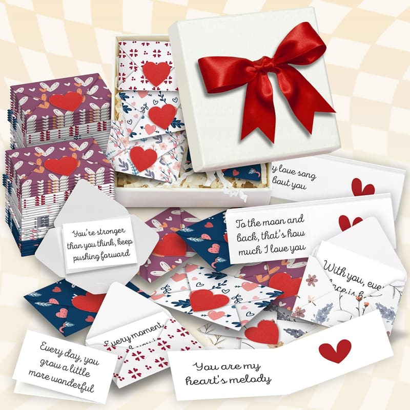 Valentine's Day Cute Couple Love Notes for Him and Her