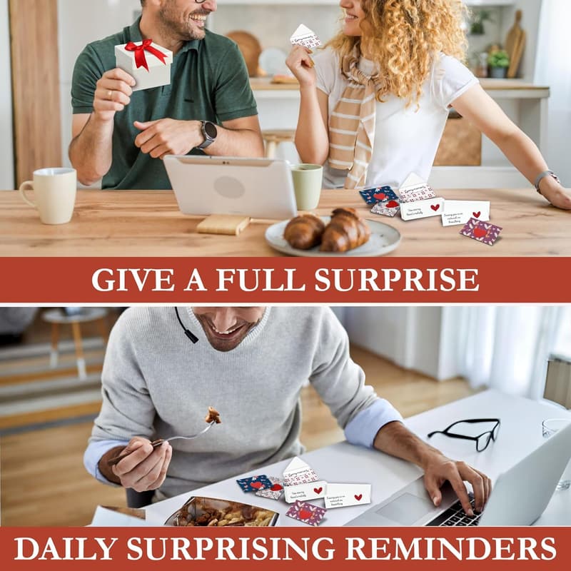 Valentine's Day Cute Couple Love Notes for Him and Her