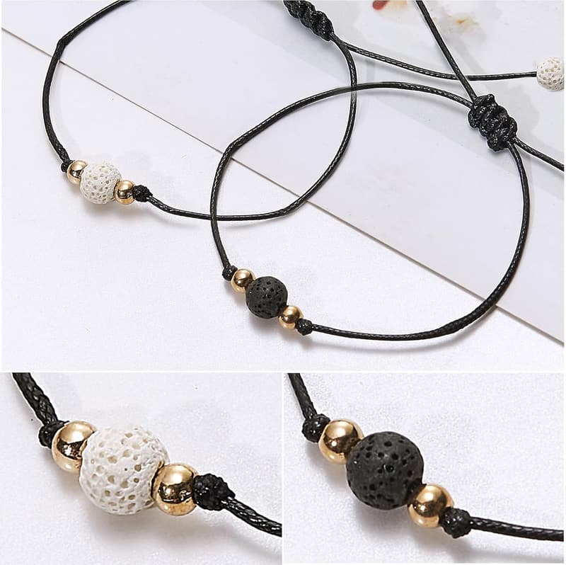 Long Distance Love Morse Code Bracelets for Couples