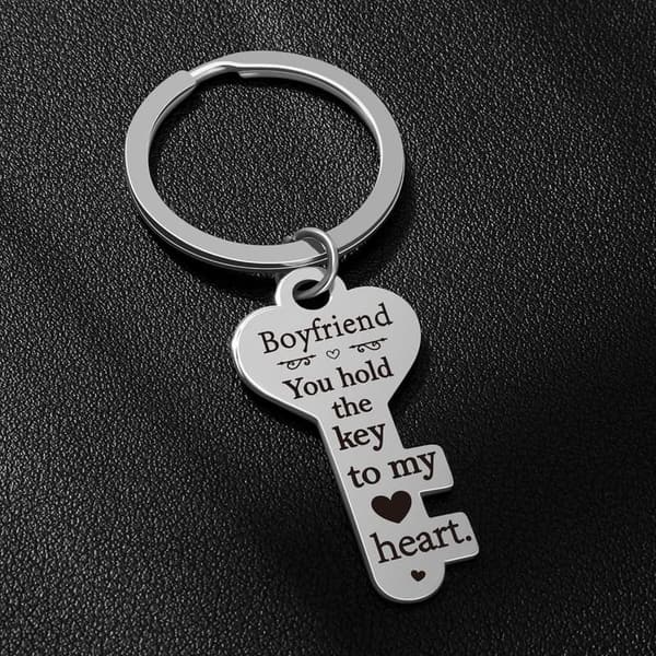 Funny Keychain for Dad, Husband, Boyfriend - Birthday & Father's Day