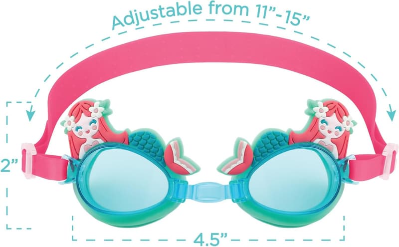 Shark Swim Goggles for Kids