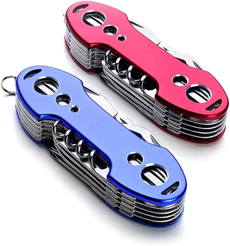 12-in-1 Stainless Steel Multitool Pocket Knife Set
