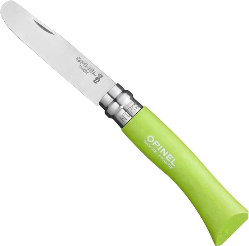 My First Opinel No.7 Stainless Steel Pocket Knife for Kids