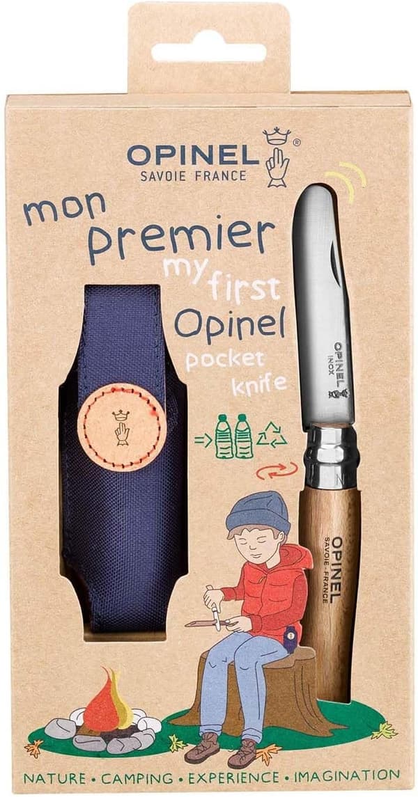 Children's Folding Pocket Knife Set - Stainless Steel, Safety Tip