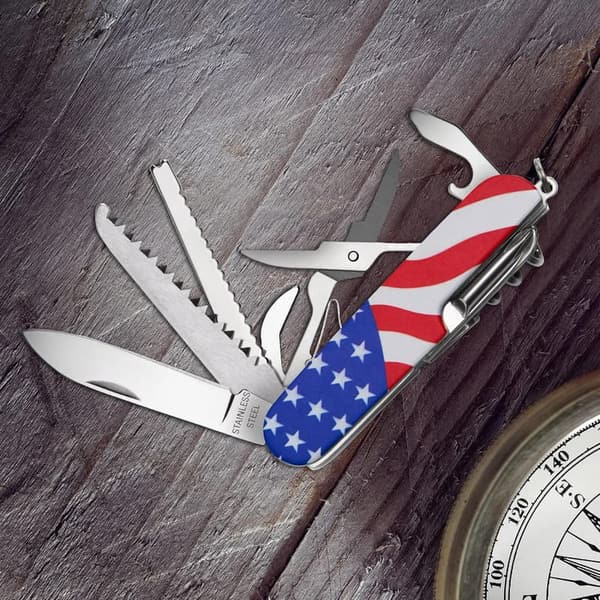 Swiss Eagle Classic Multi-Tool Pocket Knife for Men