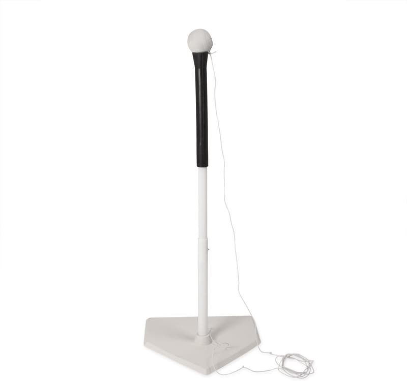 Adjustable Champion Sports Batting Tee on Home Plate