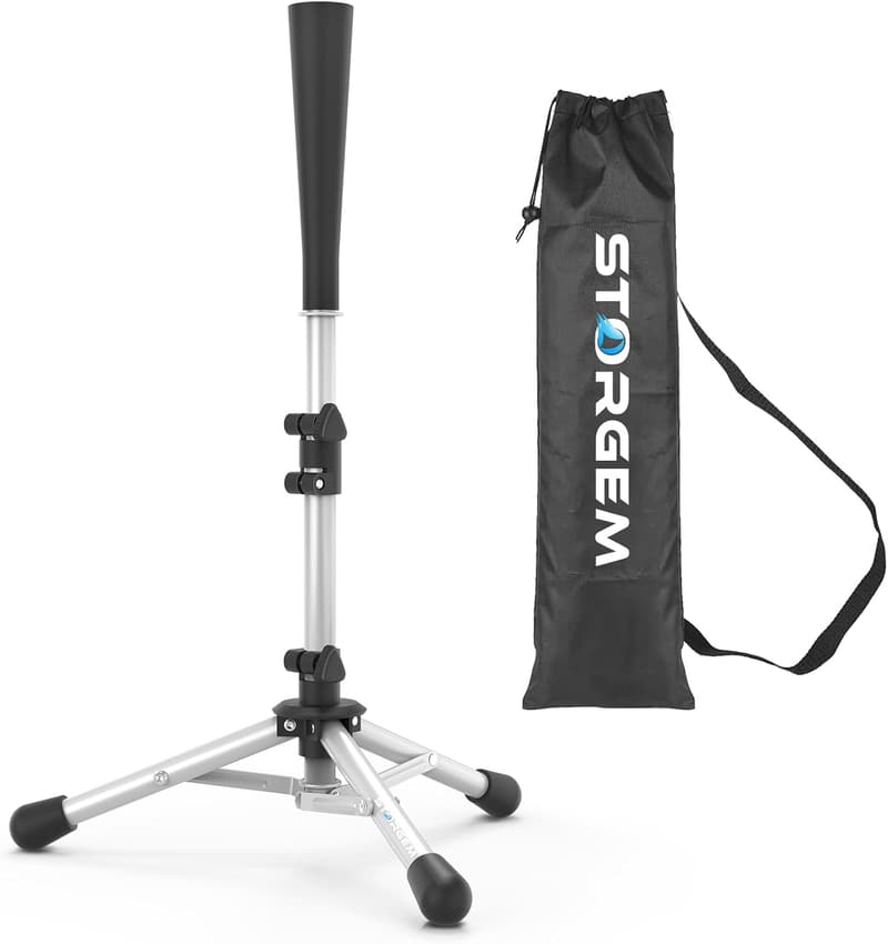 Kids' Adjustable Batting Tee for Baseball & Softball Training