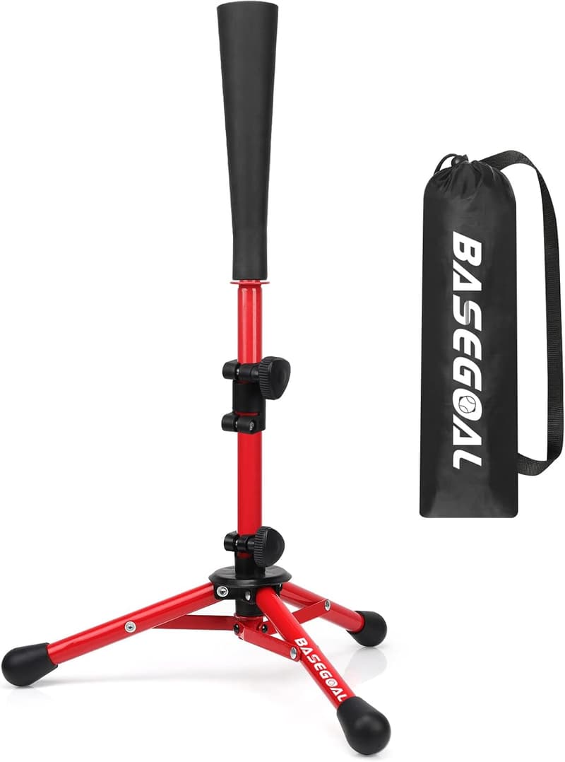 Youth Baseball Batting Tee with Adjustable Height