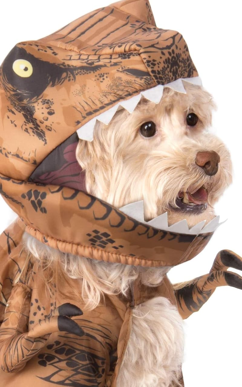Jurassic World T. Rex Pet Costume for Halloween - Medium