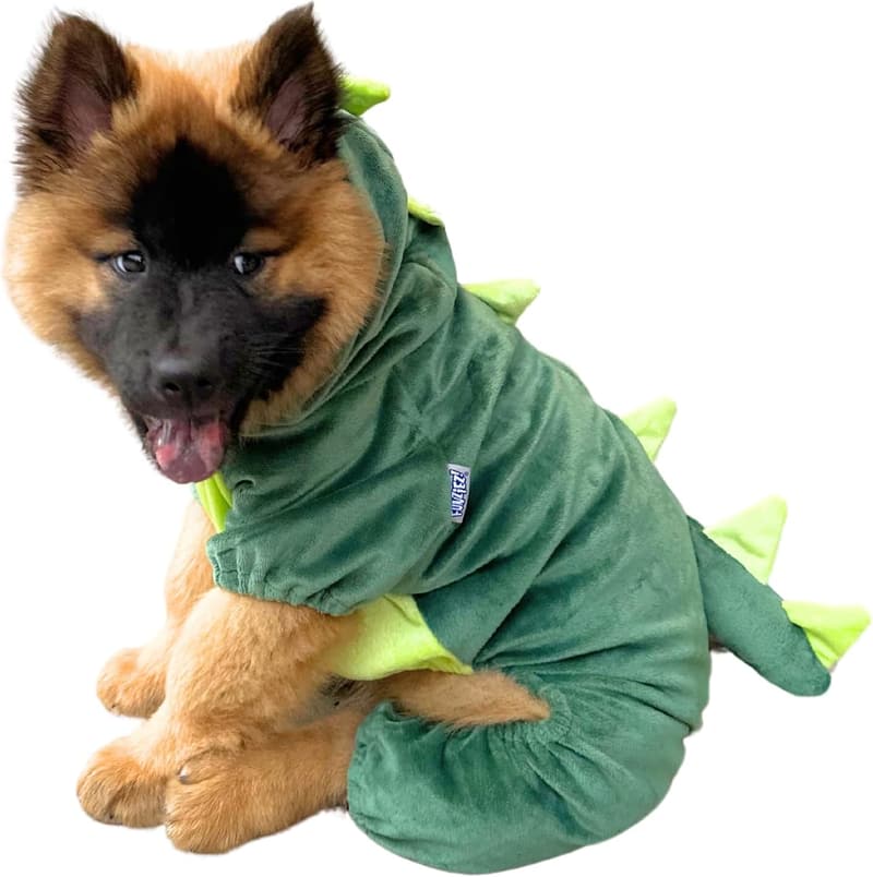 T-Rex Dinosaur Costume for Small Dogs and Cats