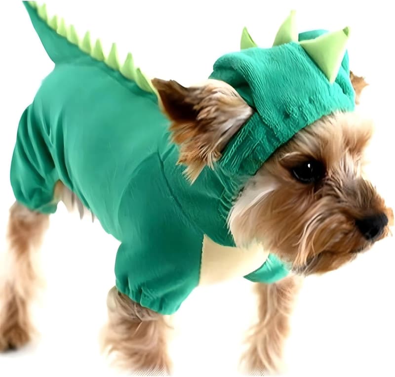 Dinosaur Costume for Medium & Large Dogs - Green
