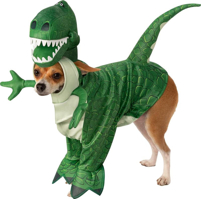 Disney Toy Story Rex Pet Costume, X-Large for Halloween