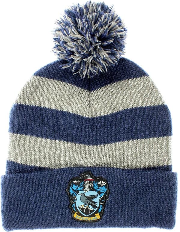 Harry Potter Hogwarts Houses Knit Scarf & Beanie Set