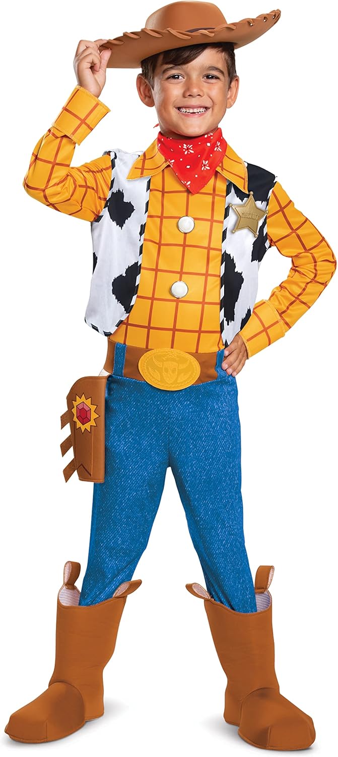 Toy Story 4 Deluxe Woody Costume for Boys
