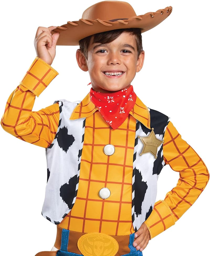 Toy Story 4 Deluxe Woody Costume for Boys