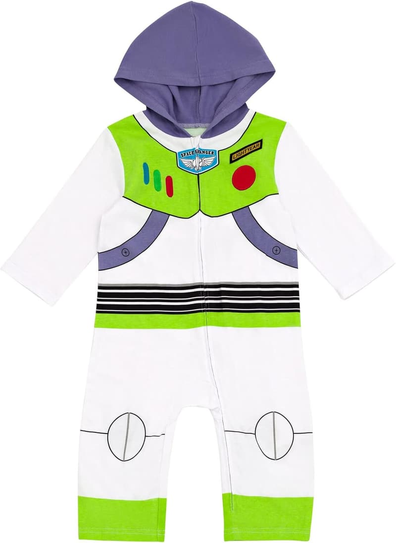Buzz Lightyear Cosplay Zip-Up Coverall for Newborns to Toddlers