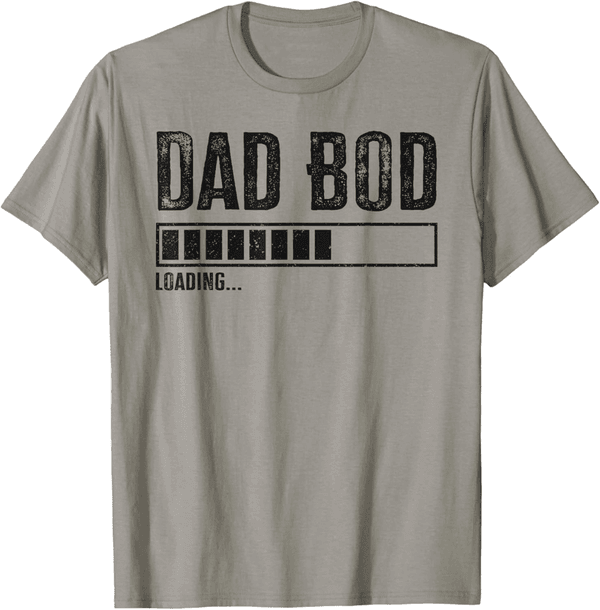 Funny Dad Bod Loading 2024 T-Shirt for Father's Day