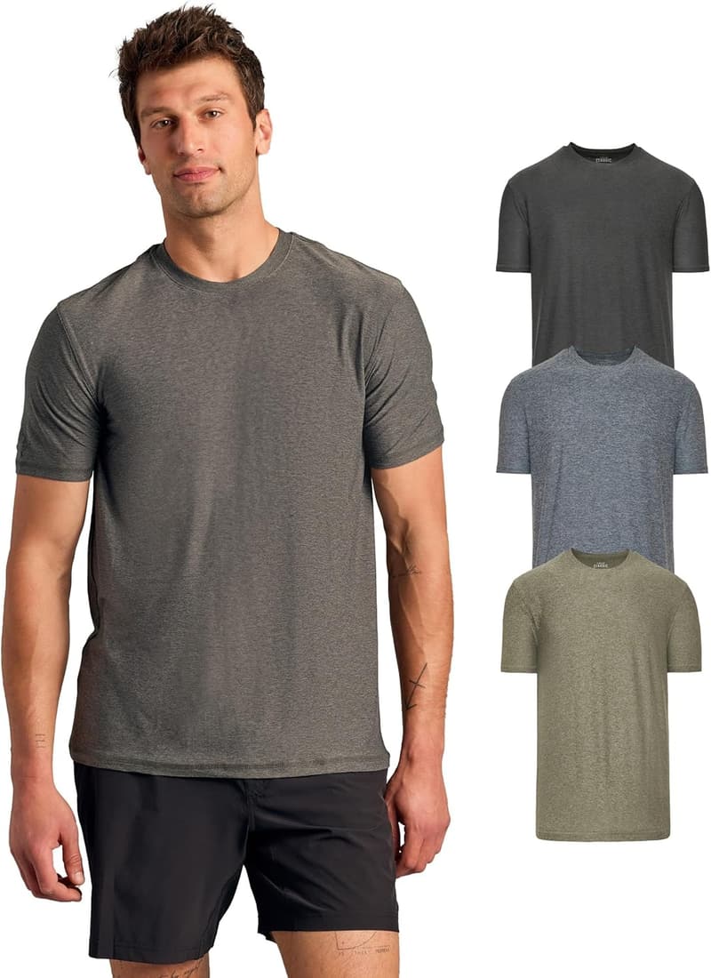 Men's Quick-Dry Athletic Workout Shirt