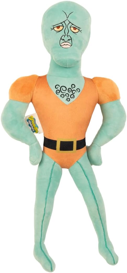 Handsome Squidward Decorative Cuddle Pillow - Super Soft & Cozy