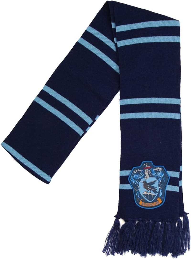 Ravenclaw House Knit Winter Scarf for Harry Potter Fans