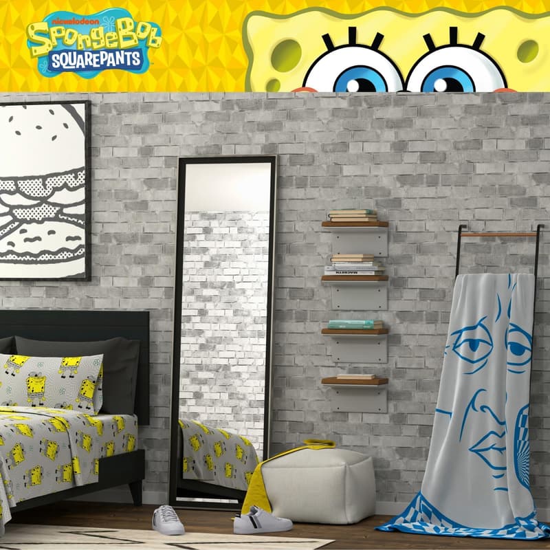 Handsome Squidward Throw Blanket - Super Soft Micro Raschel, 62