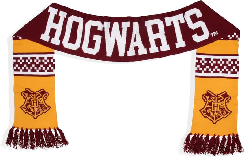 Hogwarts Castle Knit Scarf for Harry Potter Fans