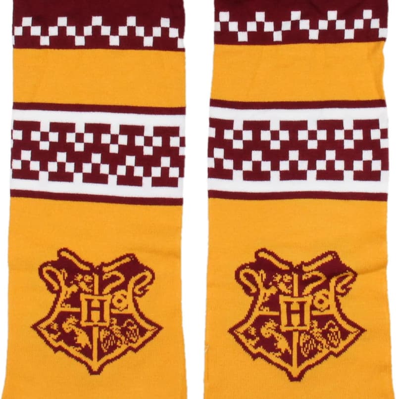 Hogwarts Castle Knit Scarf for Harry Potter Fans