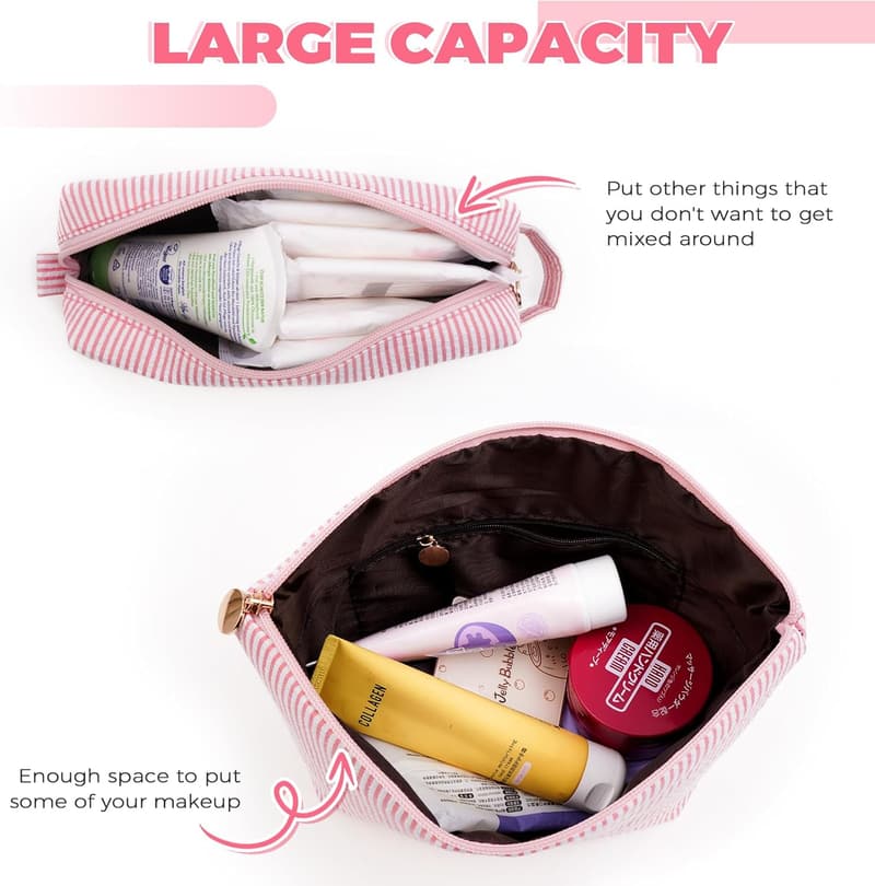 Teacher Appreciation Makeup Bag Set - Perfect Thank You Gift for Women