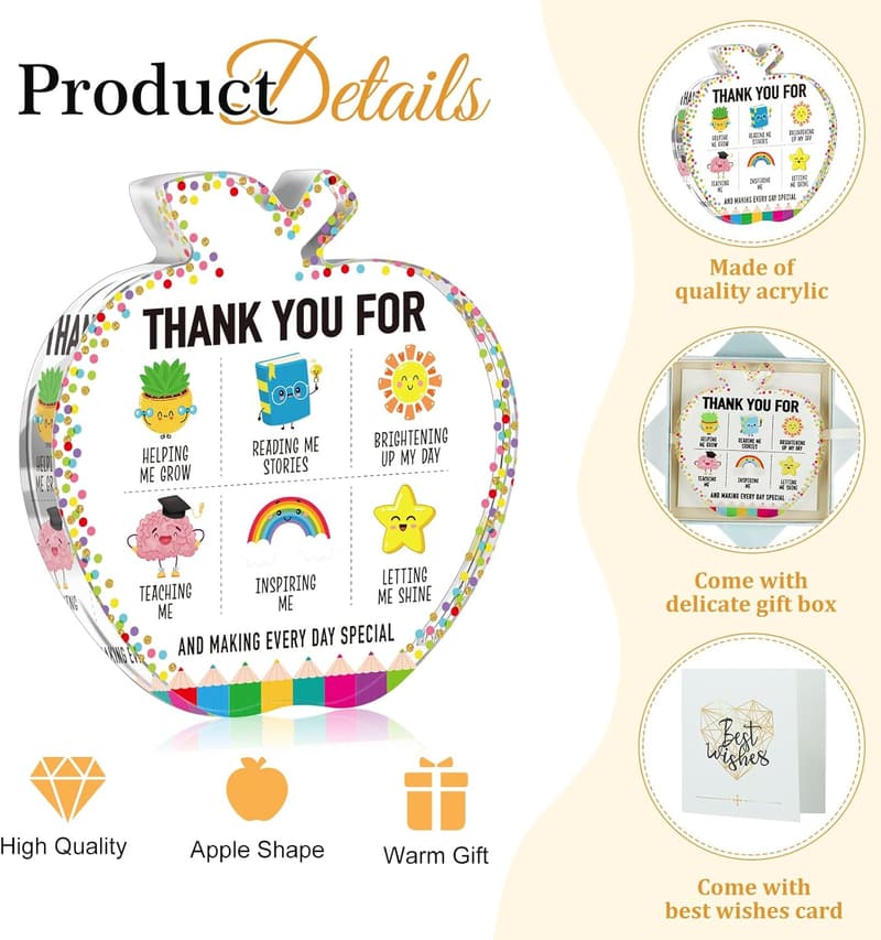 Teacher Appreciation Gifts for Women – Thoughtful Home Office Decor