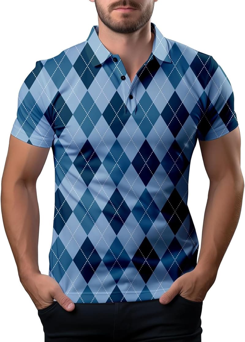 Casual Textured V-Neck Men's Beach Shirt - Summer Essentials